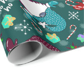 Waar zijn mijn kabouters? Wintergreen Kerstmis Gno Cadeaupapier (Rol Hoek)