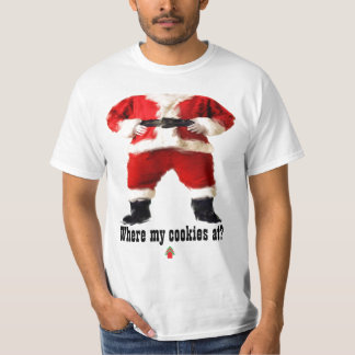 "Waar zijn mijn koekjes?" kerstt-shirt T-shirt