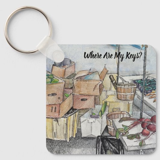 Waar zijn mijn sleutels.. Ik heb ze Sleutelhanger (Voorkant)