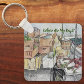 Waar zijn mijn sleutels.. Ik heb ze Sleutelhanger (Voorkant)