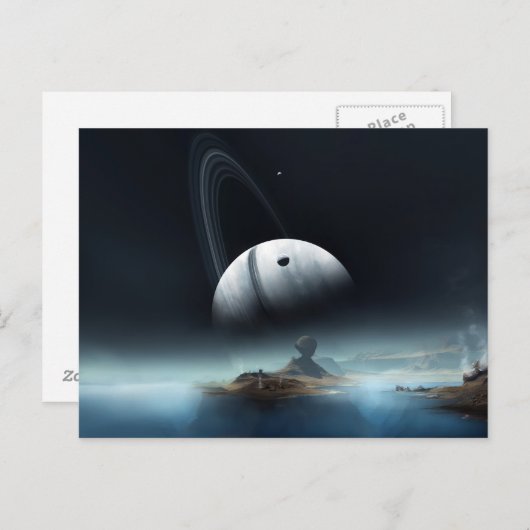 Waar zilverwatering briefkaart (Voorkant / Achterkant)