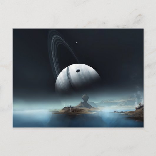 Waar zilverwatering briefkaart (Voorkant)