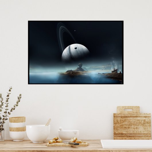 Waar zilverwatering poster (Keuken)