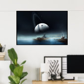 Waar zilverwatering poster (Thuiskantoor)