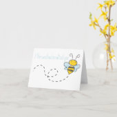 Waar zouden we zijn dank u kaart (Gele Bloem)