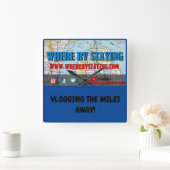 waarbij RV-stuurklok Vierkante Klok (Huis)