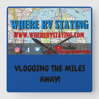 waarbij RV-stuurklok Vierkante Klok