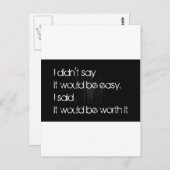 Waard het briefkaart (Voorkant / Achterkant)