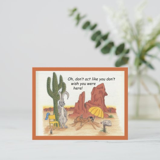 Waarde Act Like Briefkaart (Staand voorkant)