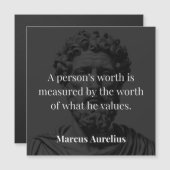 Waarde definiëren: Marcus Aurelius over Waarden (Voorkant / Achterkant)