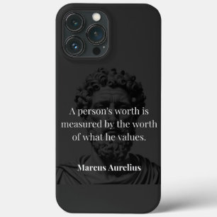 Waarde definiëren: Marcus Aurelius over Waarden Case-Mate iPhone Case