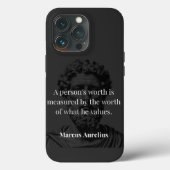Waarde definiëren: Marcus Aurelius over Waarden Case-Mate iPhone Case (Achterkant)