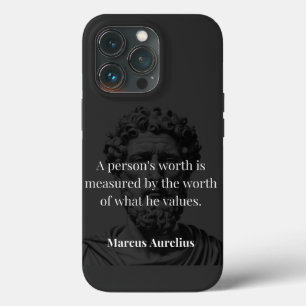 Waarde definiëren: Marcus Aurelius over Waarden Case-Mate iPhone Case