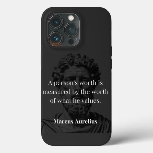 Waarde definiëren: Marcus Aurelius over Waarden Case-Mate iPhone Case (Achterkant)