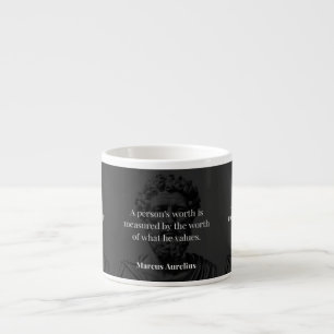 Waarde definiëren: Marcus Aurelius over Waarden Espresso Kop