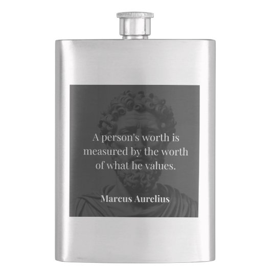 Waarde definiëren: Marcus Aurelius over Waarden Flacon (Voorkant)
