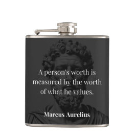 Waarde definiëren: Marcus Aurelius over Waarden Heupfles