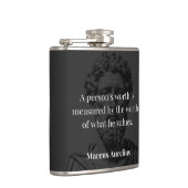 Waarde definiëren: Marcus Aurelius over Waarden Heupfles (Rechts)