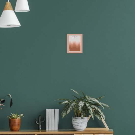Waarde Element van Kunst Poster Roze Wit Boho Klas (Woonkamer 1)