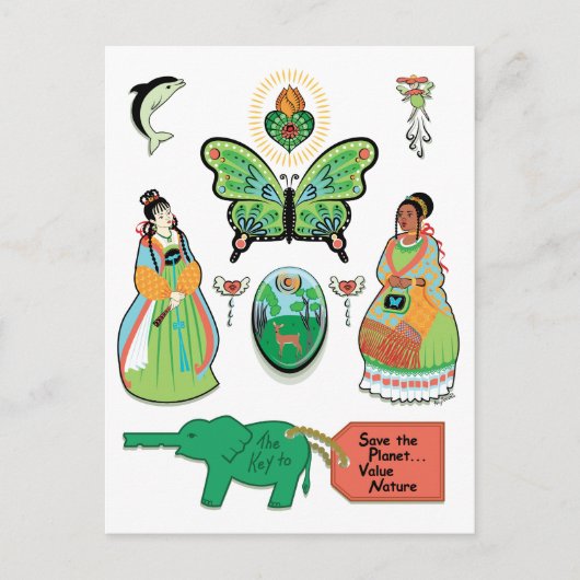 Waarde Natuur Briefkaart (Voorkant)