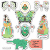 Waarde Natuur Sticker (Voorkant)