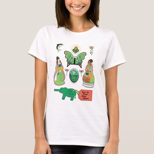 Waarde Natuur T-shirt (Voorkant)