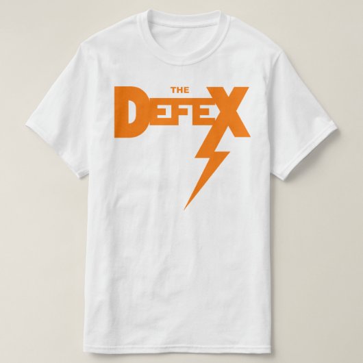 waarde oranje logo t-shirt (Design voorkant)