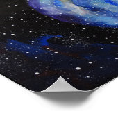 Waarde Poster Papier (Mat) Planeet (Hoek)