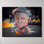 Waarde Poster papier (steen) (Voorkant)