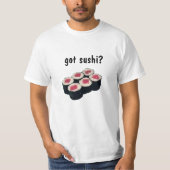 Waarde T-Shirt "Heb Sushi?" (Voorkant)