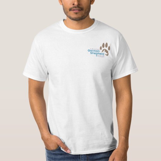 Waarde T-Shirt - Kustzone GSR (Voorkant)