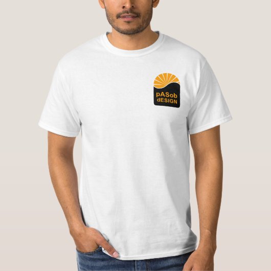 Waarde T-shirt, Wit T-shirt (Voorkant)