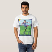 Waarde T - slechts beschikbaar in wit T-shirt (Voorkant volledig)