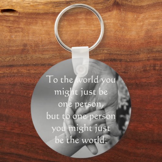 Waarde van een moeder sleutelhanger (Voorkant)