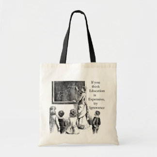WAARDE VAN HET ONDERWIJS TOTE BAG