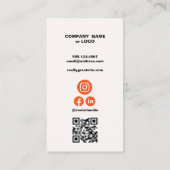 Waardebon voor klantenloyaliteitskorting kortingskaartje (Achterkant)