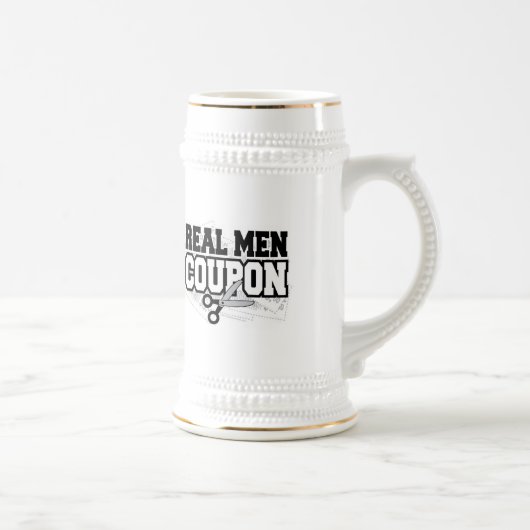 Waardebon voor Mannen Bierpul (Rechts)
