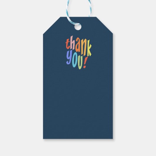 Waardeer Dank Je Wel Cadeaulabel (Achterkant)