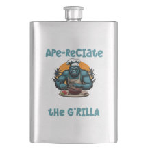Waardeer De G'rilla Master BBQ Grill-spel Fun Pun