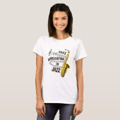 Waardeer Jazz T-shirt (Voorkant volledig)