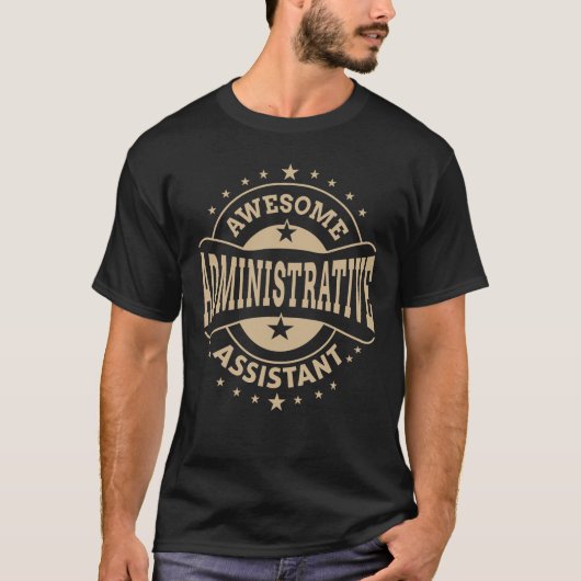 Waardeer je Administratieve Assistent - Admin Dag T-shirt (Voorkant)