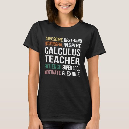 Waardeer je leraar analyse t-shirt (Voorkant)