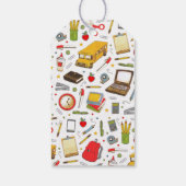 Waardeer je leraar cadeaulabel (Achterkant)