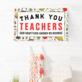 Waardeer je leraar spandoek (Insitu)