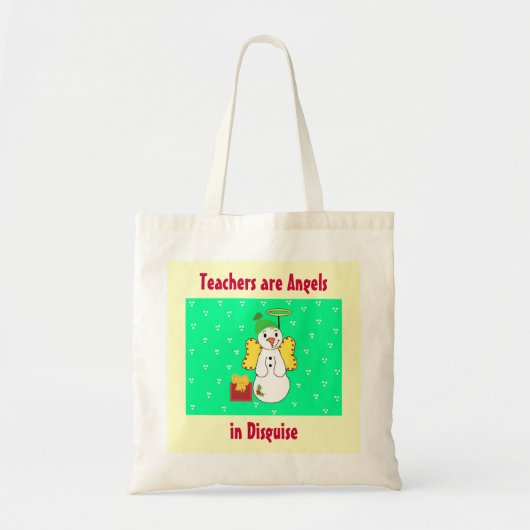 Waardeer je leraar tote bag (Voorkant)
