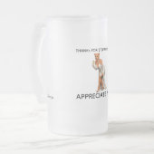 waardeer je matglas bierpul (Voorkant links)