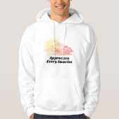 Waardeer je Sunrise Hoodie (Voorkant)
