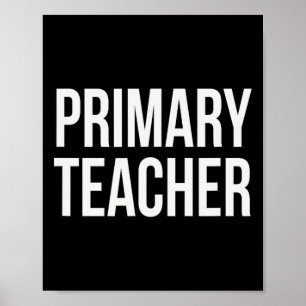 Waardeer uw basisschoolleraar voor hun werk Bedank Poster