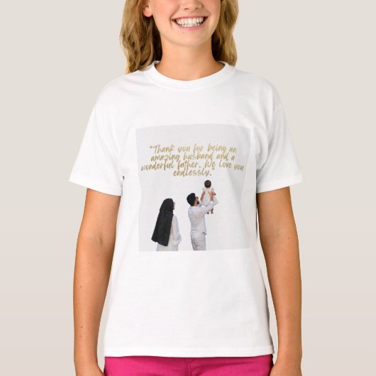 Waardeer uw man en vader t-shirt (Voorkant)