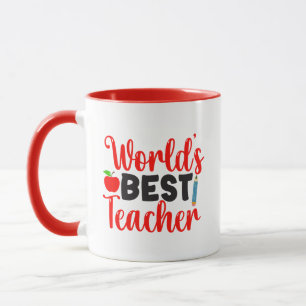 Waardeergeschenk Werelds Beste Leraar Mok